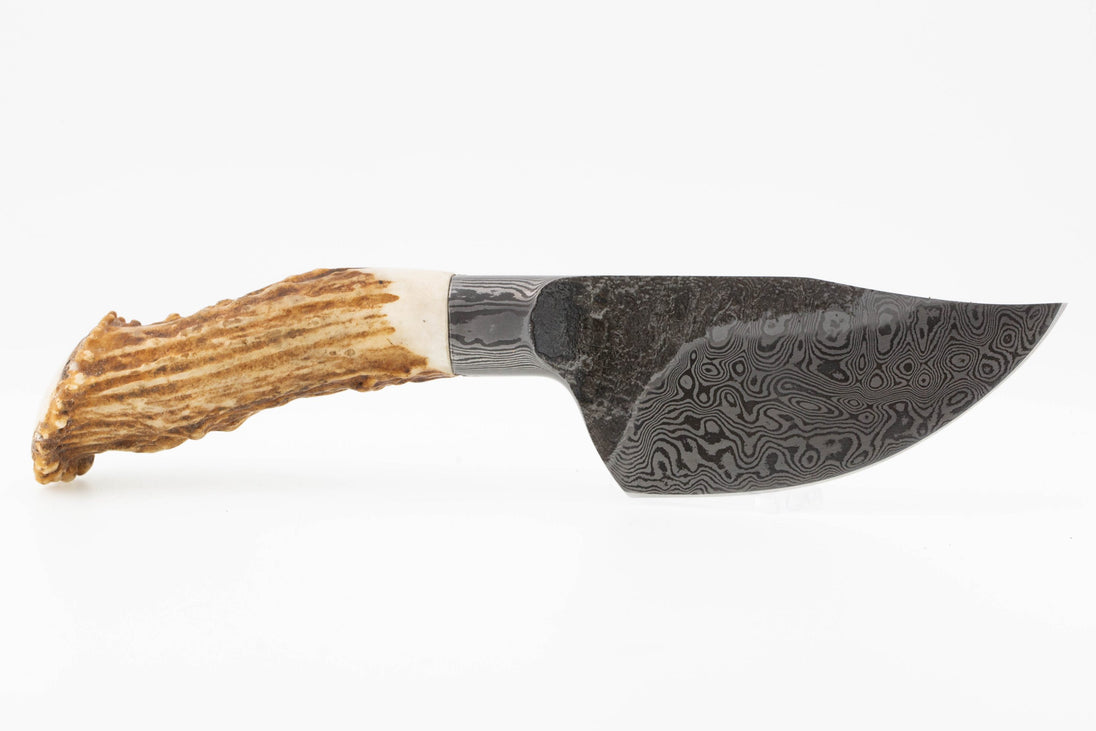 Honaker Rifle Honaker Blacksmithing Damascus One Off Integral Antler