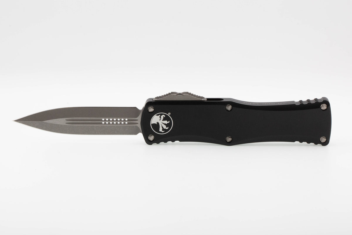 Microtec 702 Microtech 702-10 AP Hera Apocalyptic, Black Aluminum Handles